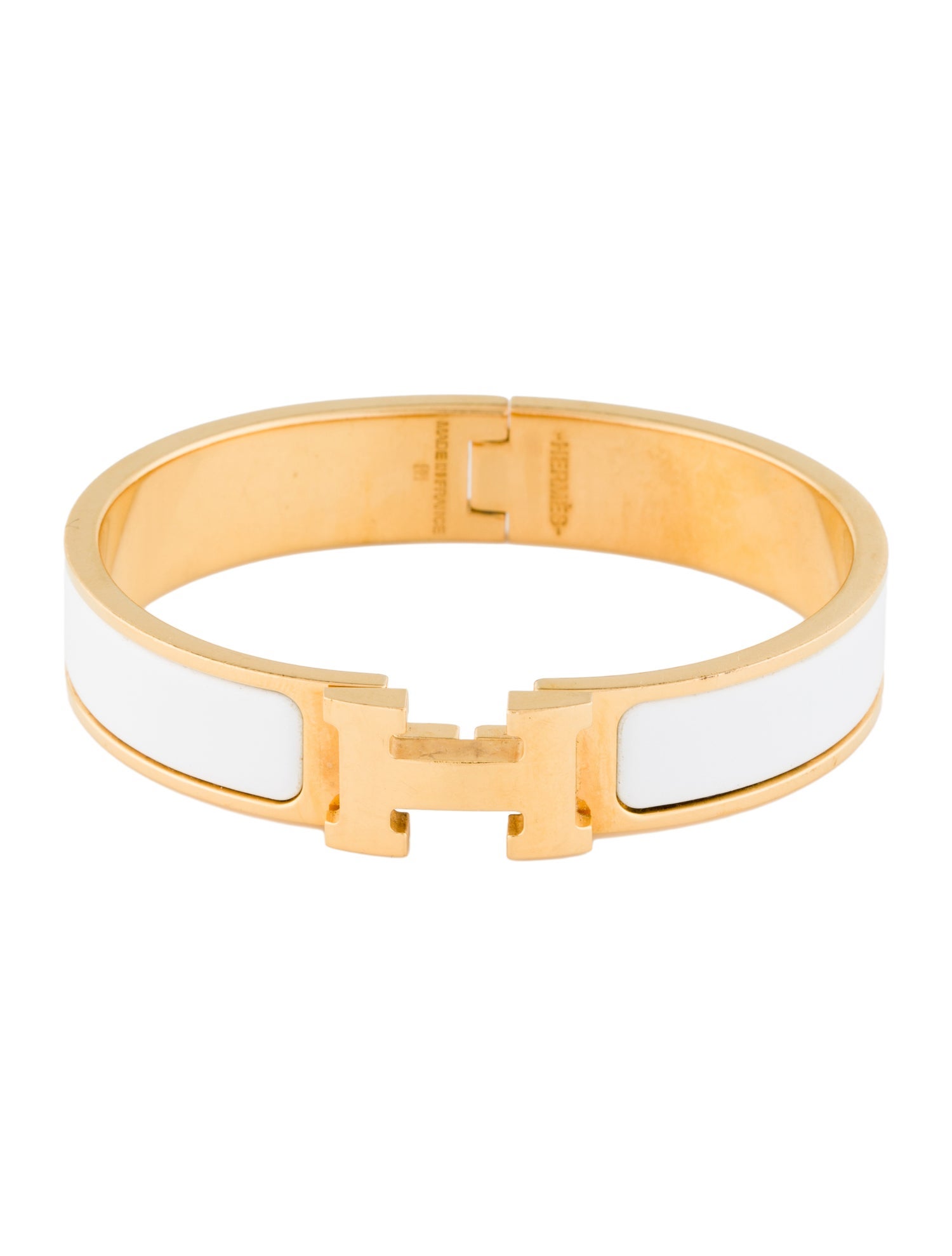 Hermès Clic H Bangle Bracelet