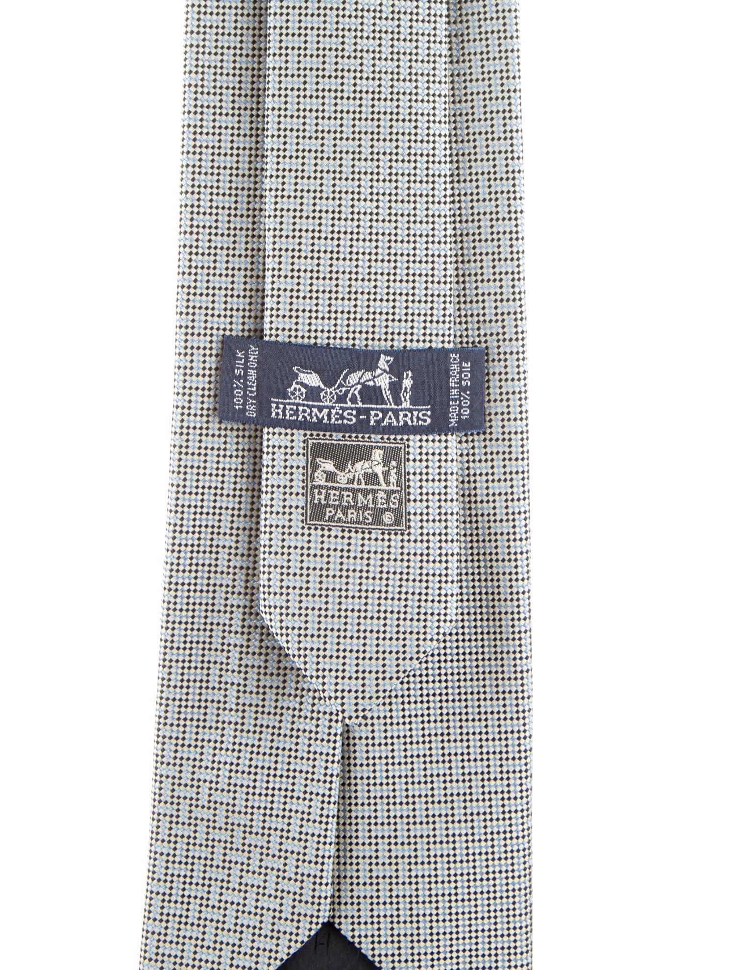 Hermès Pattern Print Necktie