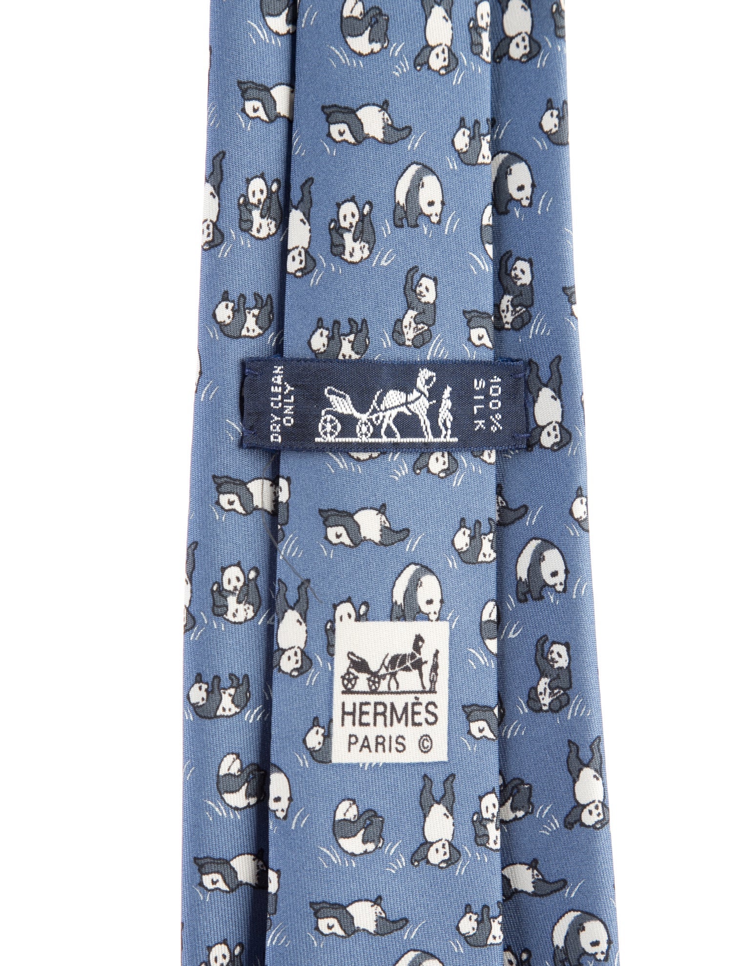 Hermès Silk Patterned Tie