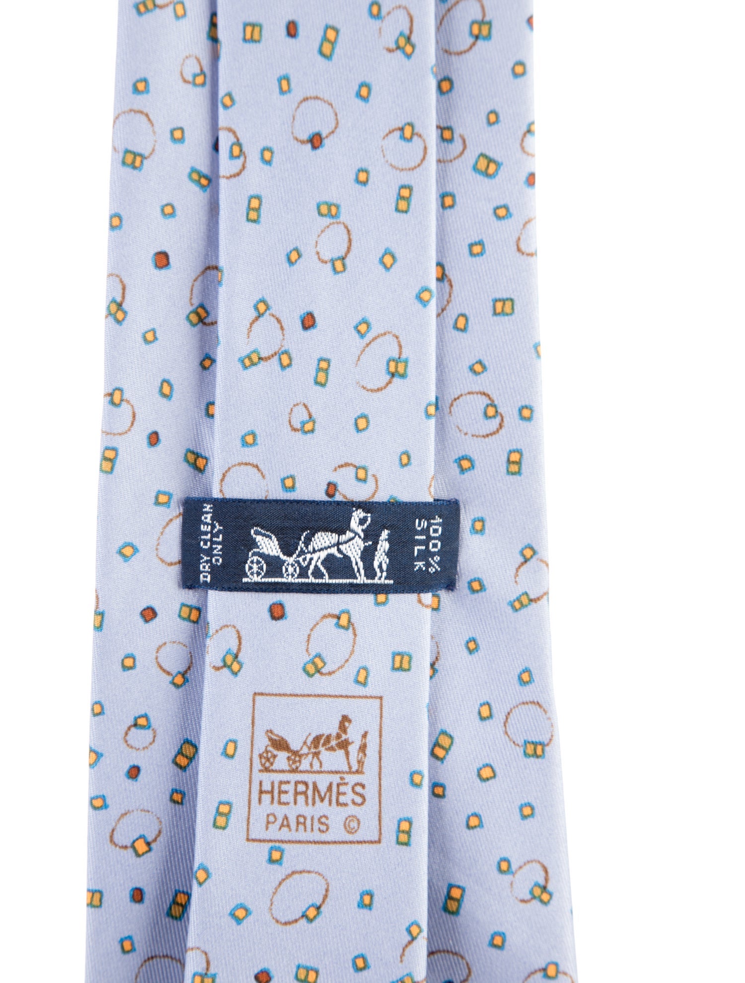 Hermès Silk Patterned Tie