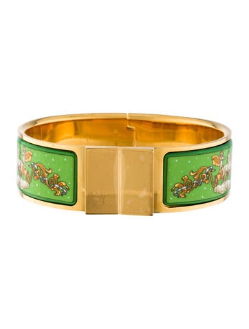 Hermès Loquet Enamel Bracelet
