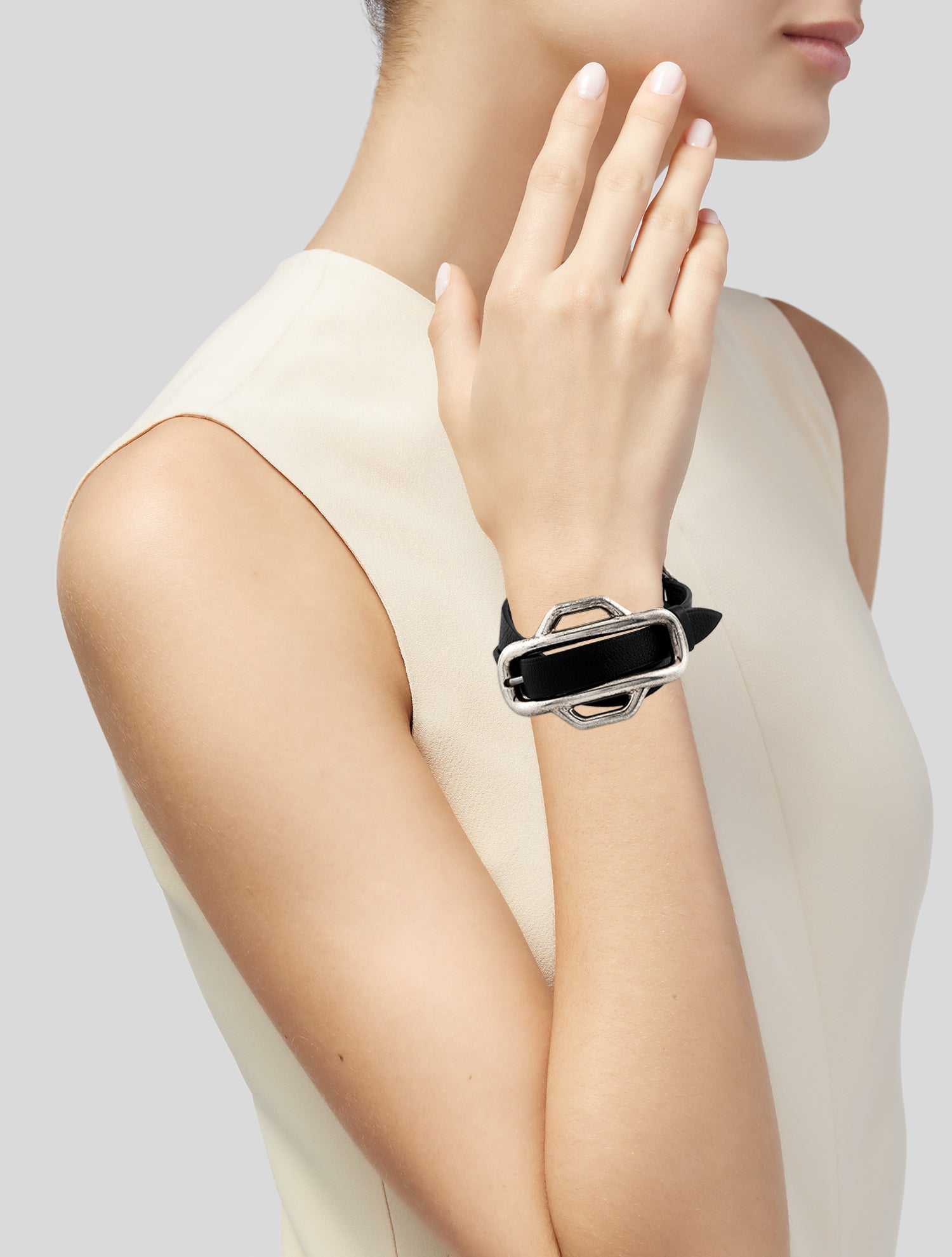 Hermès Swift Attelage Double Wrap Bracelet