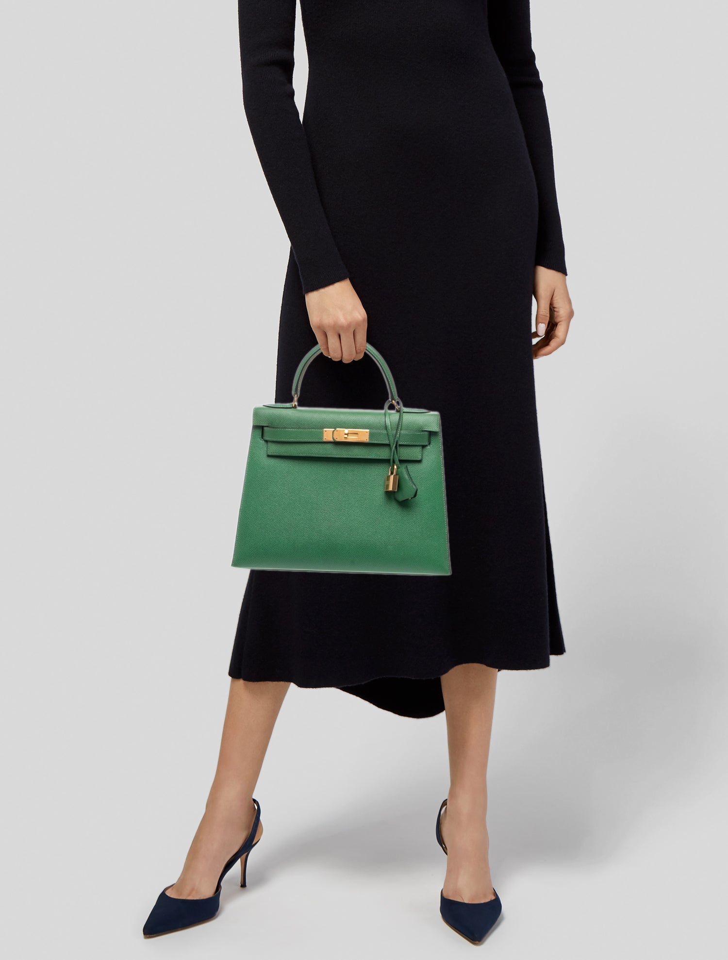 Hermès Courchevel Kelly Sellier 28