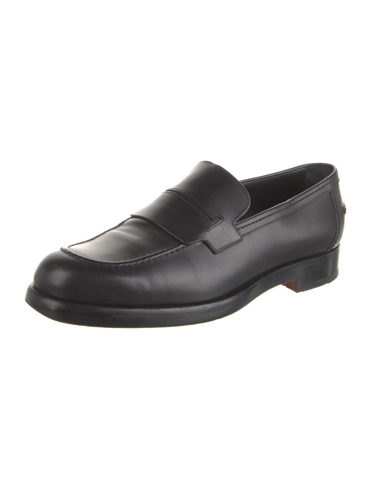 Hermès 2023 Leather Dress Loafers