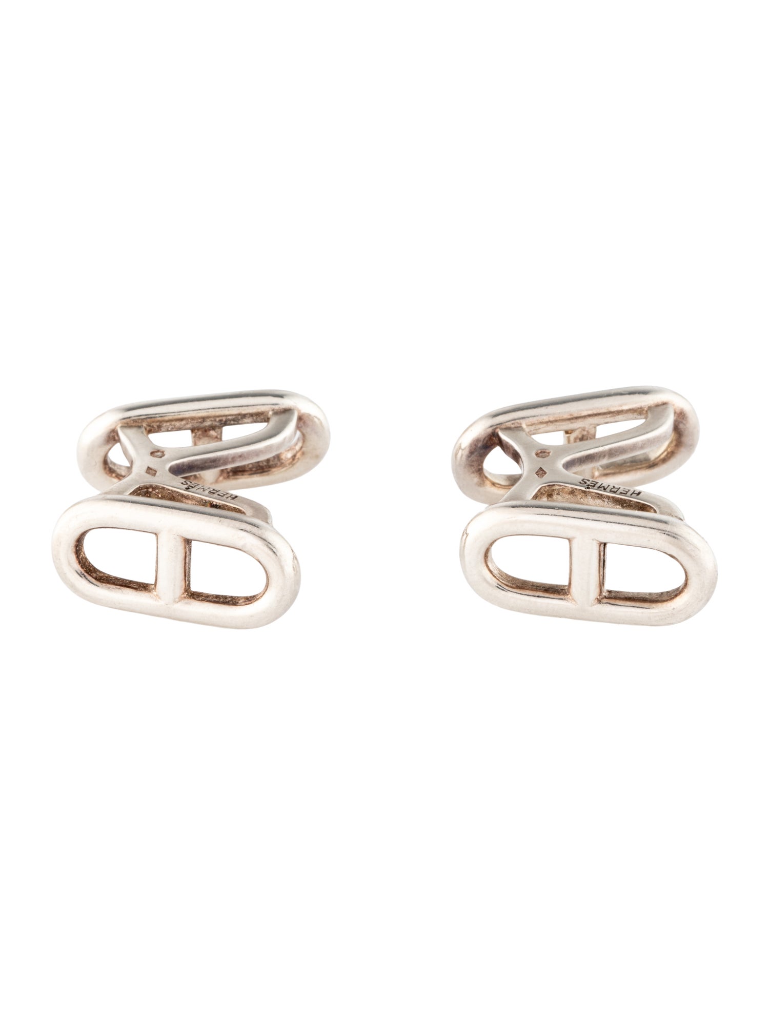 Hermès Vintage Chaine d'ancre Cufflinks
