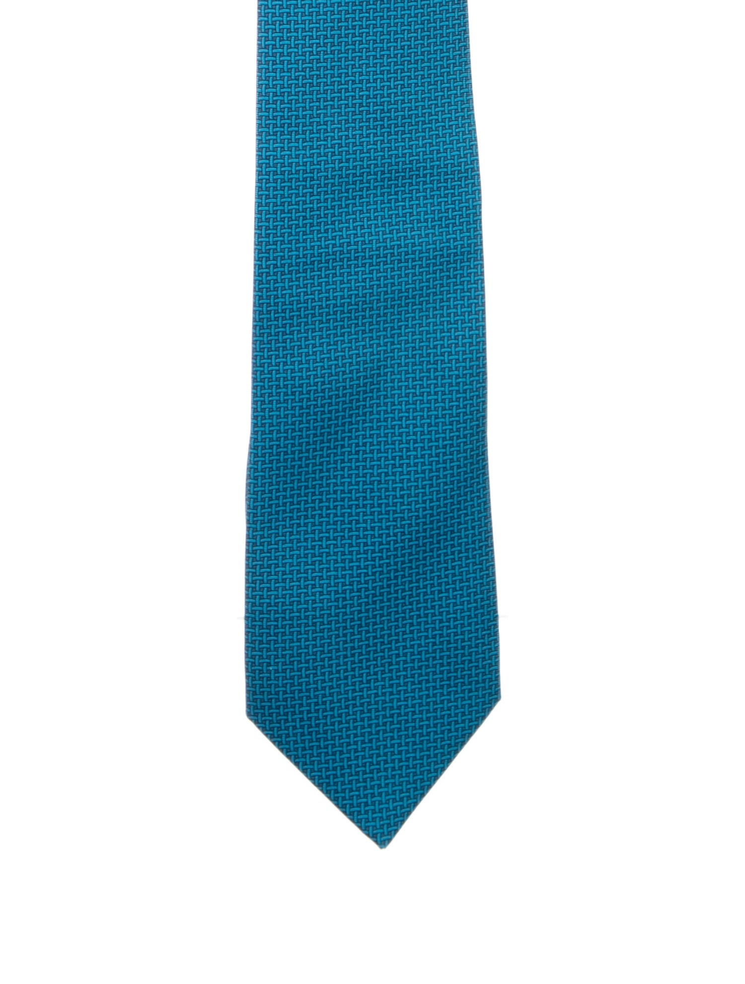 Hermès Silk Printed Tie