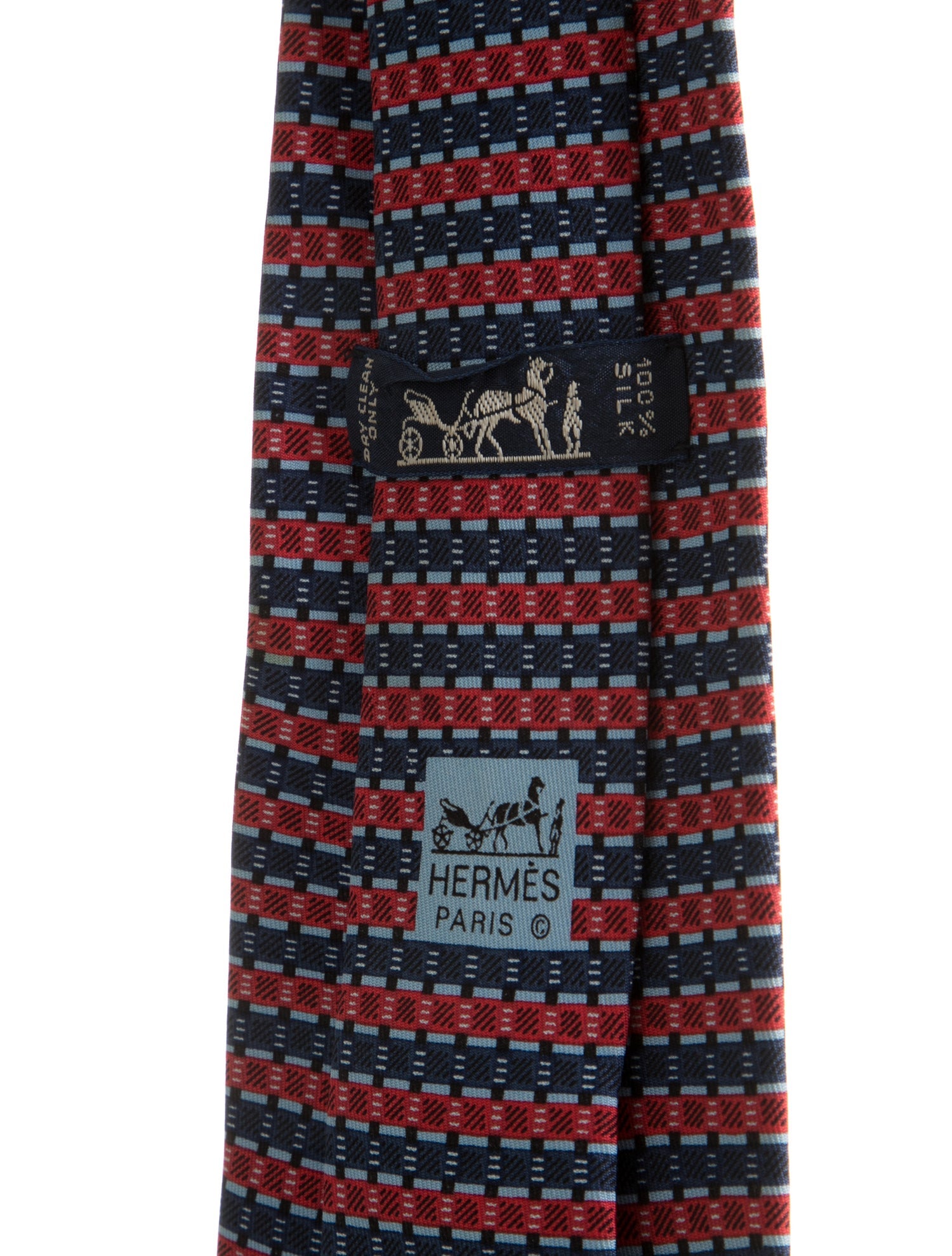 Hermès Silk pattern tie
