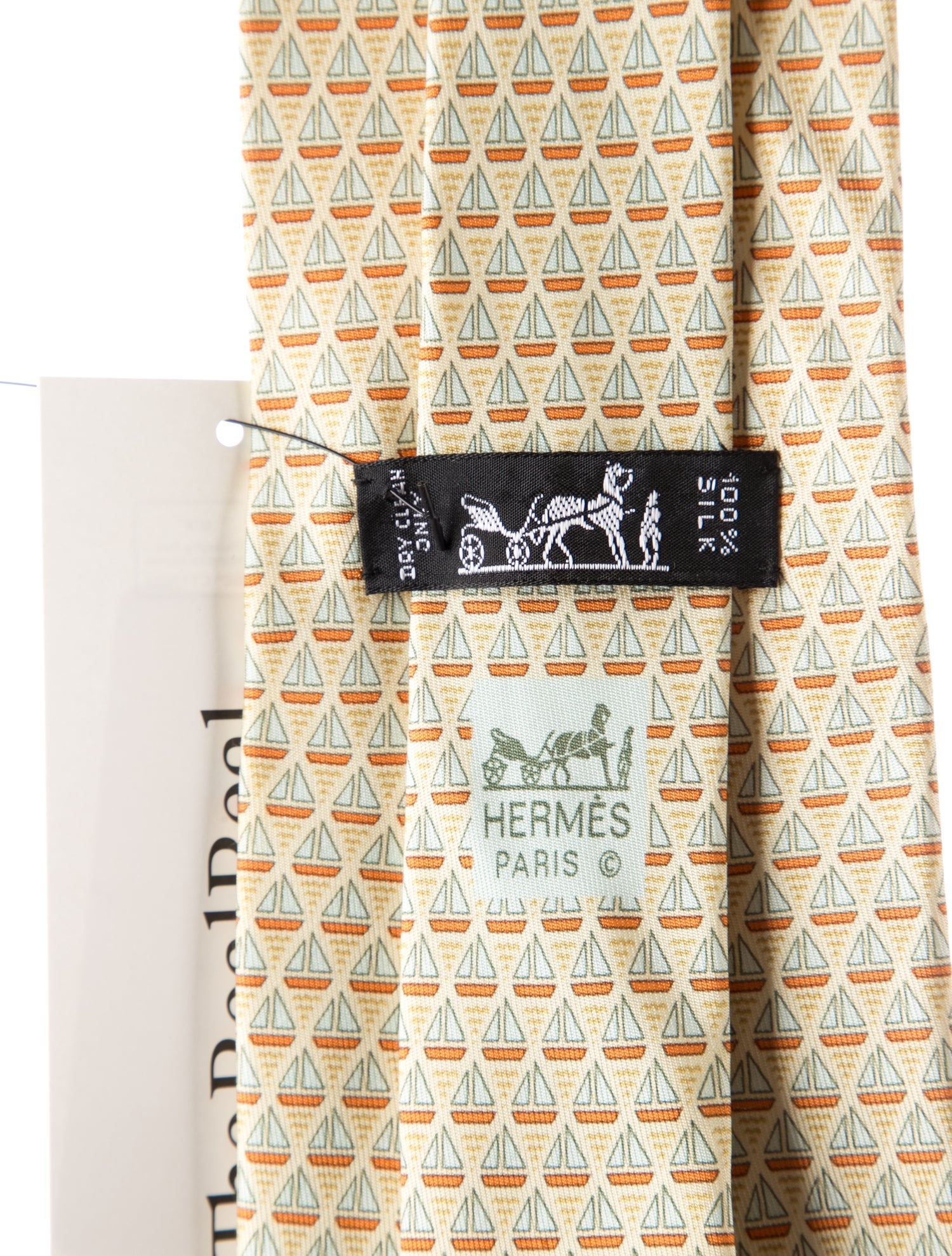 Hermès Silk Pattern Tie