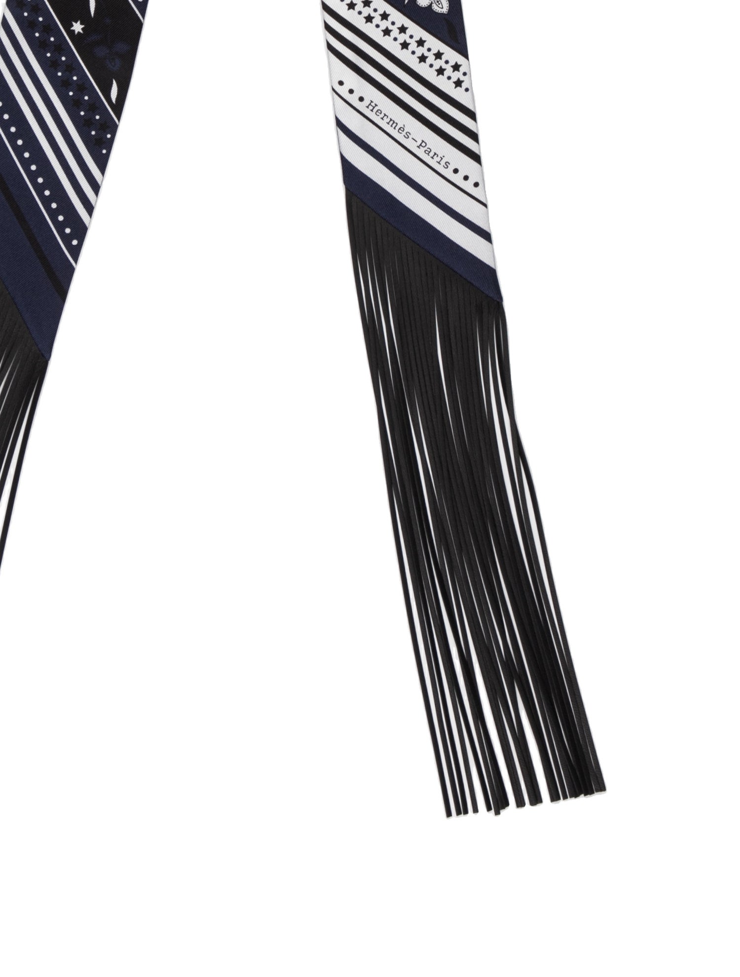Hermès Festival des Amazones Bandana Silk Twilly Scarf