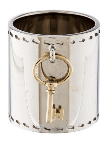 Hermès Charms Clef Scarf Ring