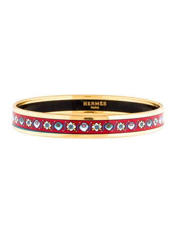 Hermès Narrow Enamel Bracelet