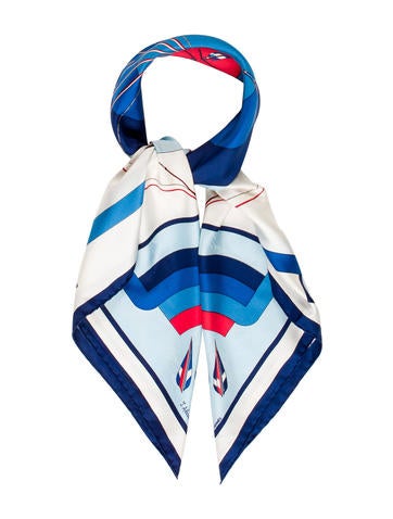 Hermès Arcs En Ciel Silk Scarf