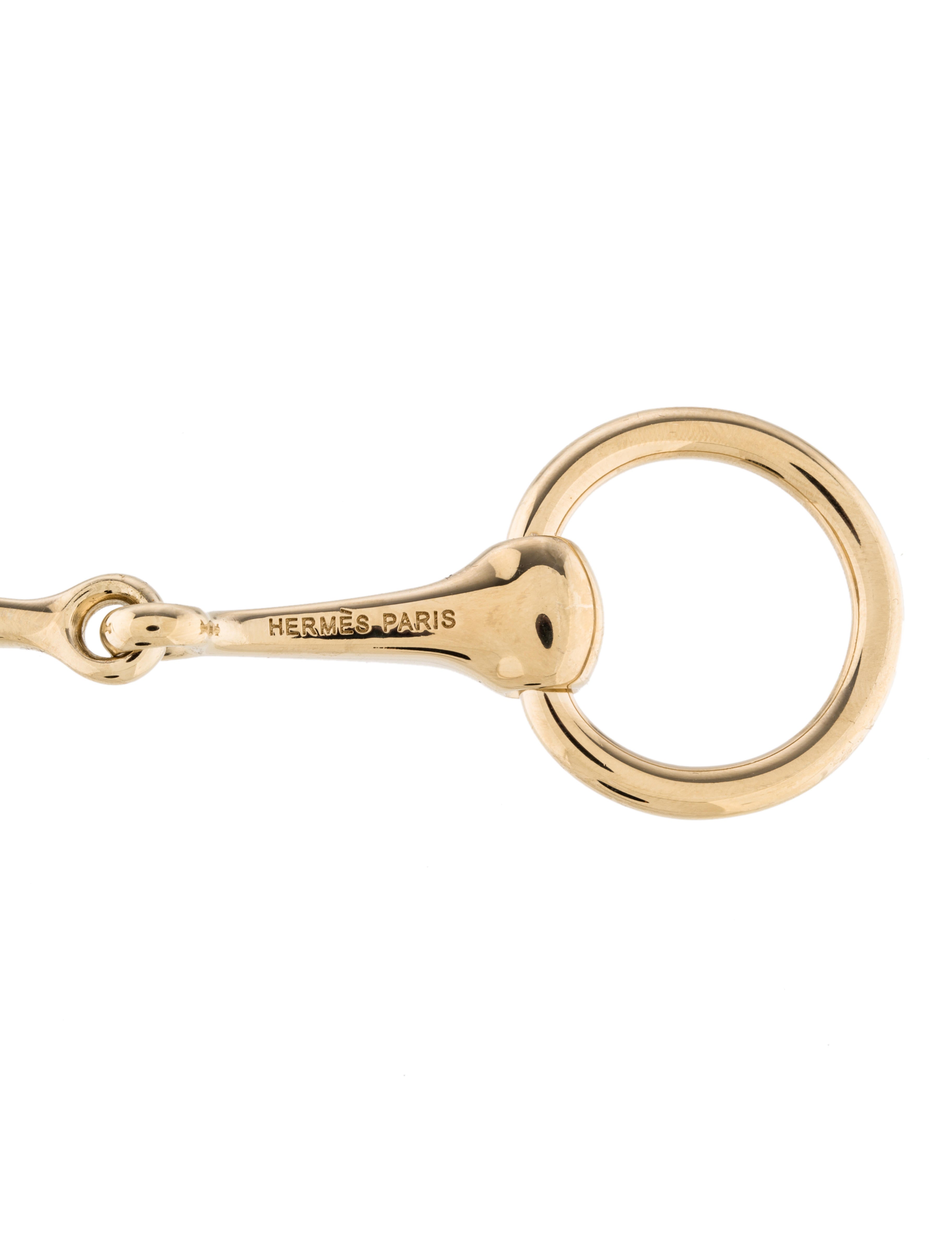 Hermès Mors Horsebit Scarf Ring Accessories HER89179 The RealReal