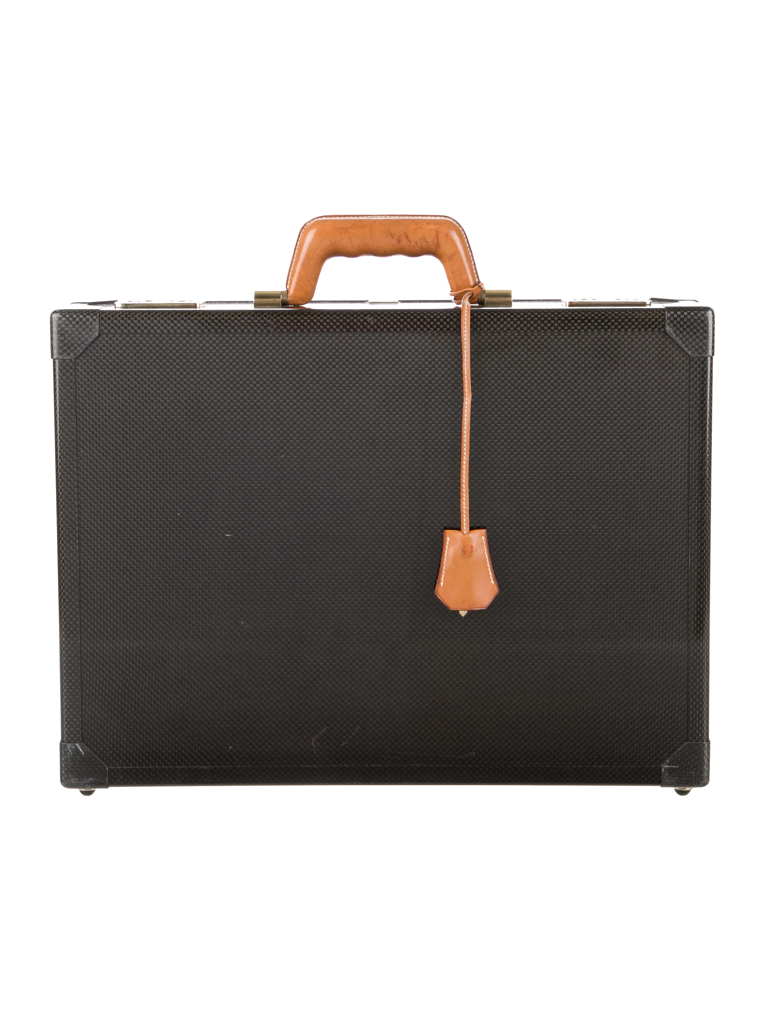 Hermès Espace Carbon Fiber Briefcase Black Briefcases, Bags