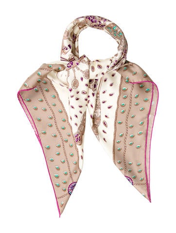 Hermès Tresors Retrouves Silk Scarf