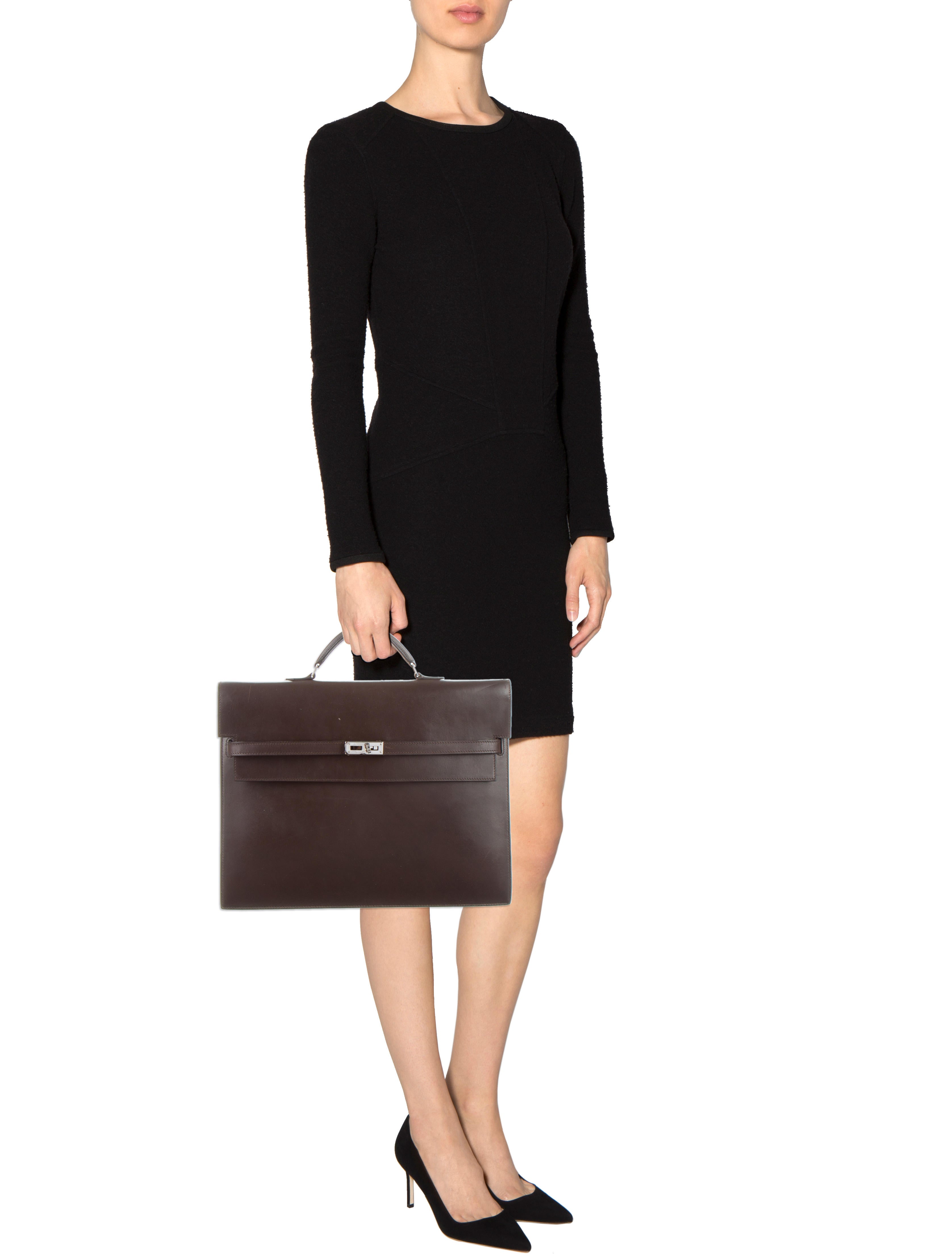 Hermès Kelly Depeches Briefcase Handbags HER90304 The RealReal