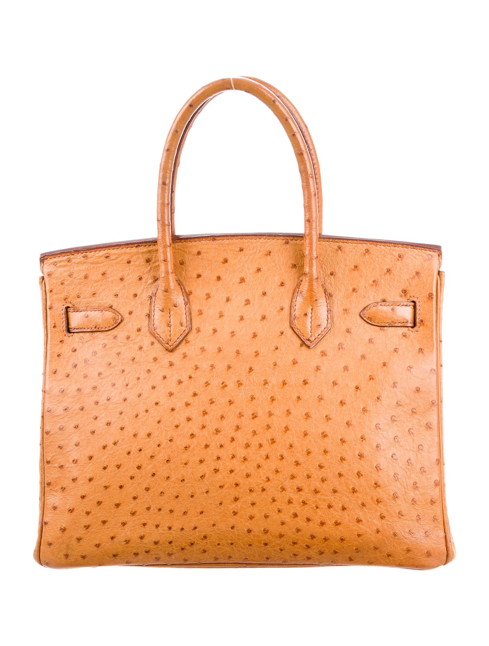 Hermès Ostrich Birkin 30 - Handbags - HER91707 | The RealReal