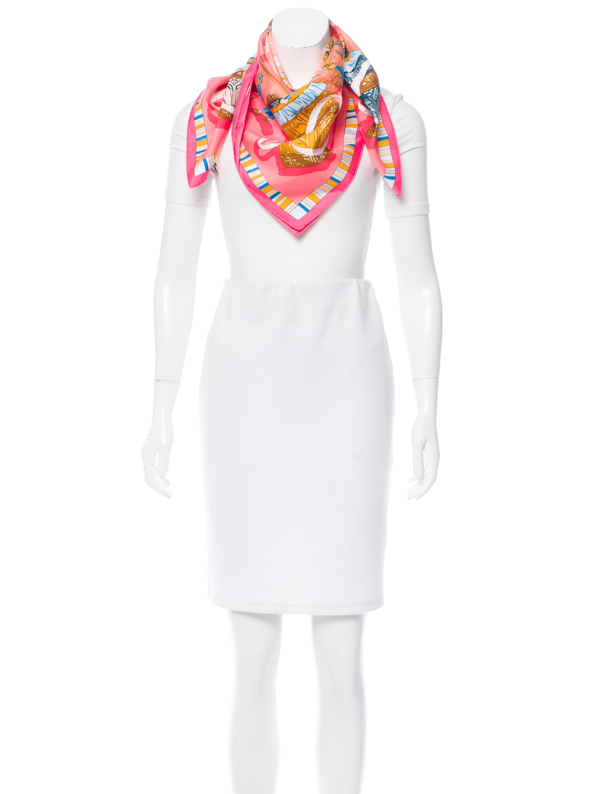 Hermès Prières Au Vent Silk Scarf Accessories Her92420 The Decor Au Vent Inc