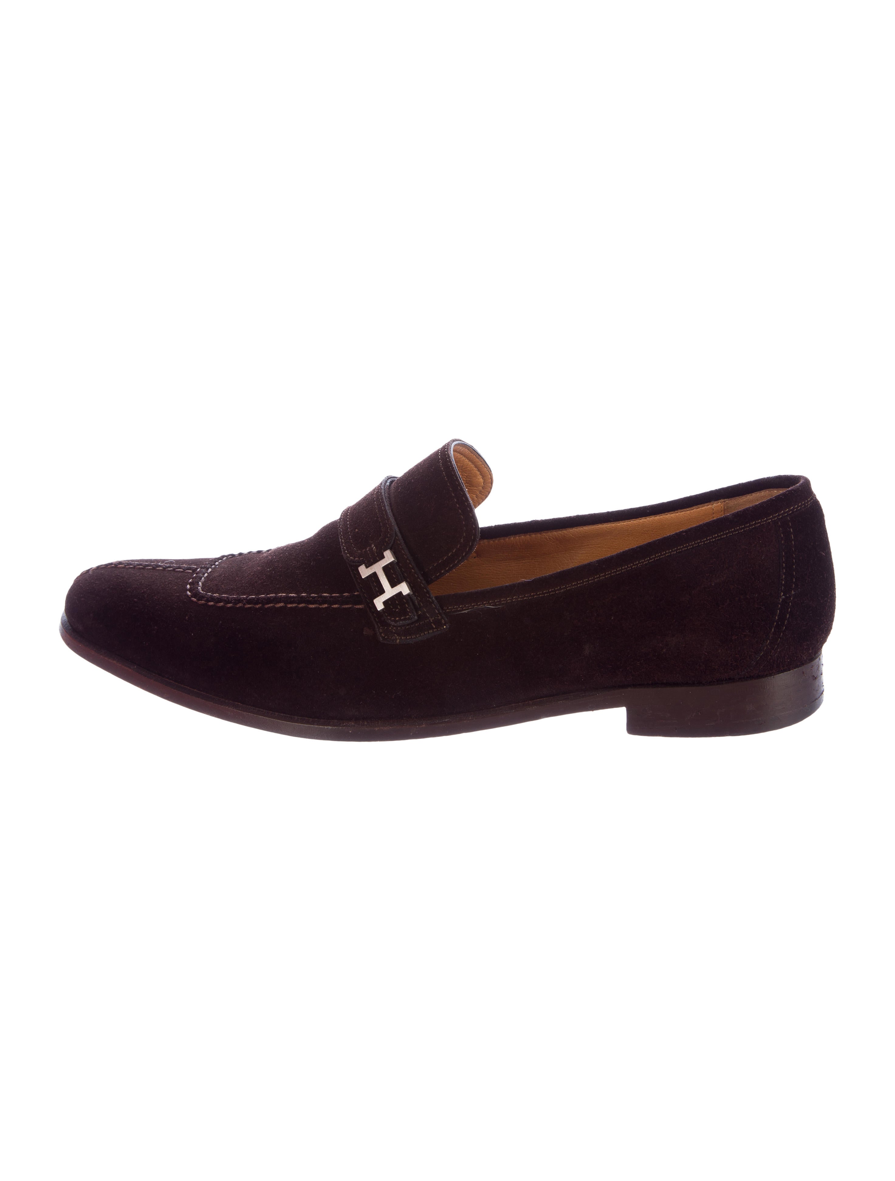 h loafers herm 232 s h suede loafers shoes her96128 the realreal h loafers herm 232 s h suede loafers shoes her96128 the realreal