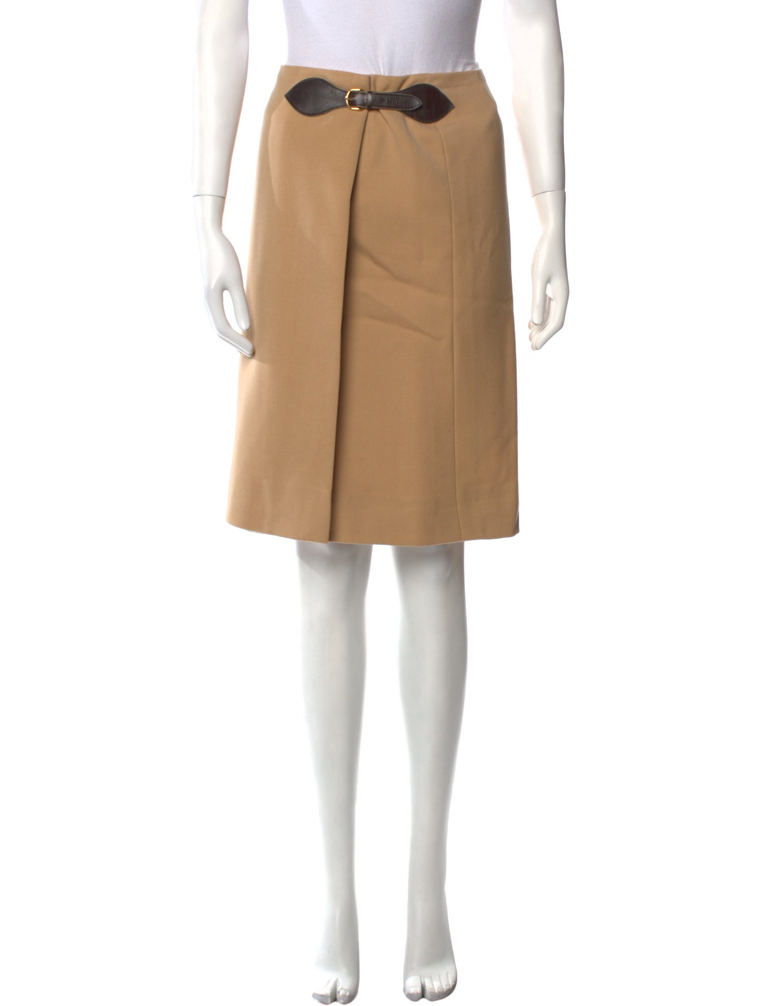 Hermès Vintage White Cotton Wrap Skirt - UK
