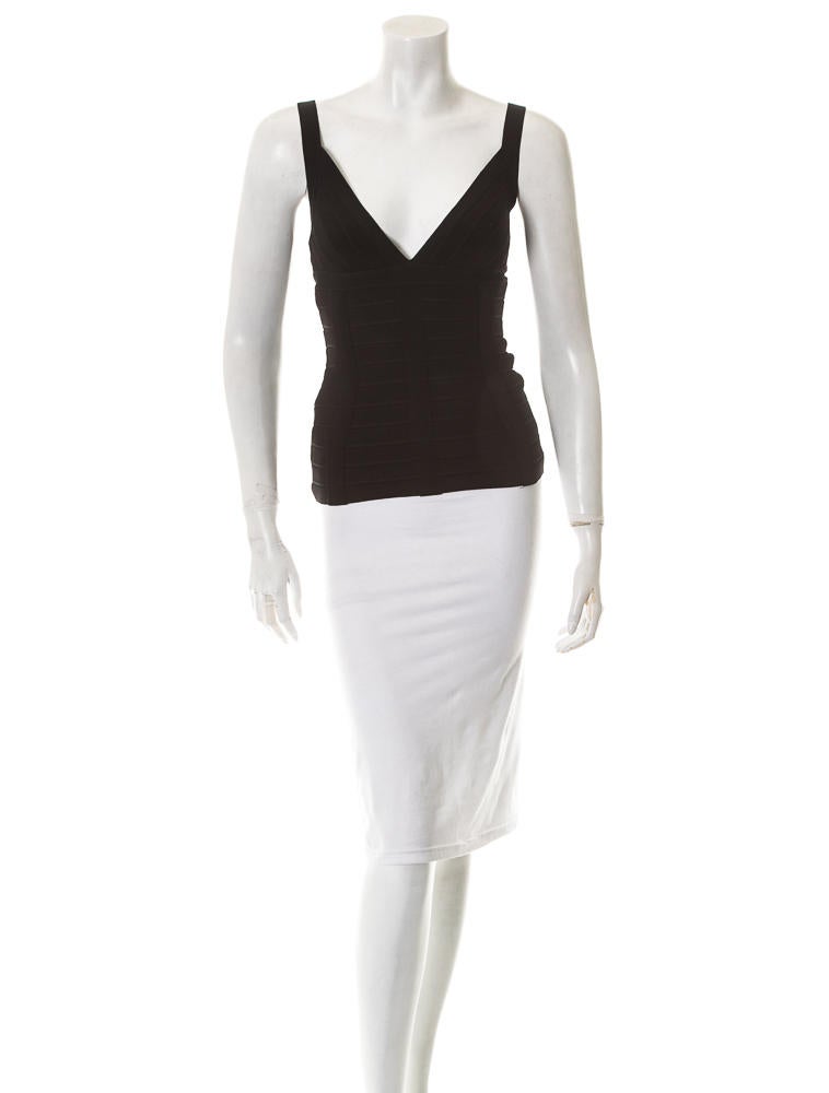 Herve Leger Sleeveless Top