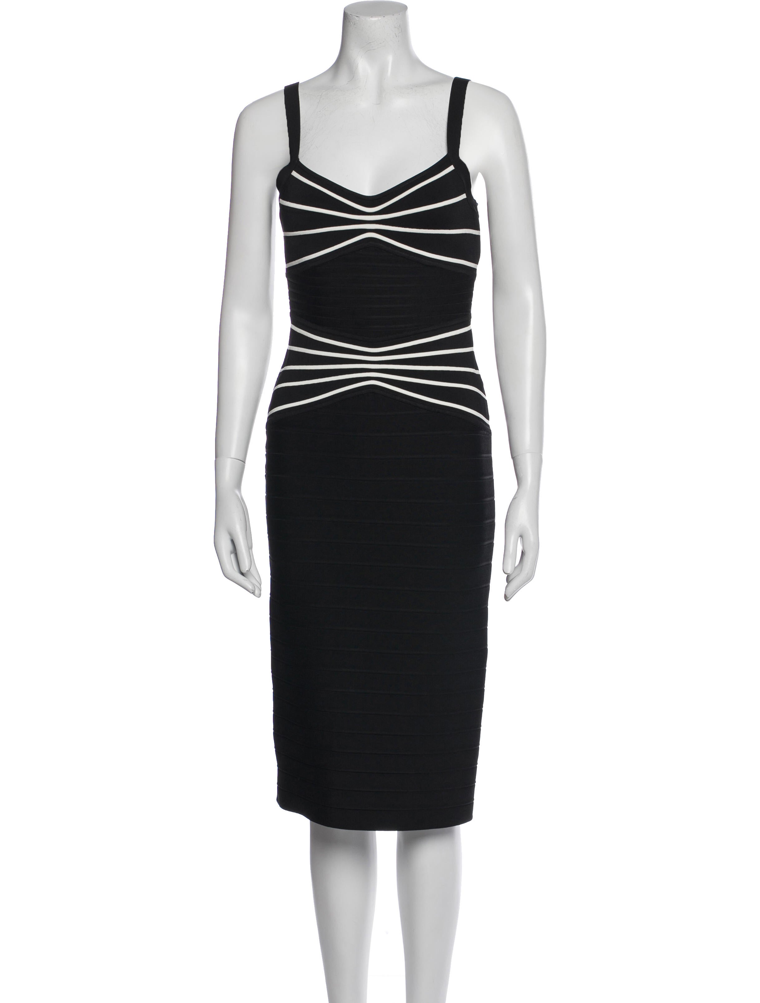 Herve Leger Dakota Knee-Length Dress