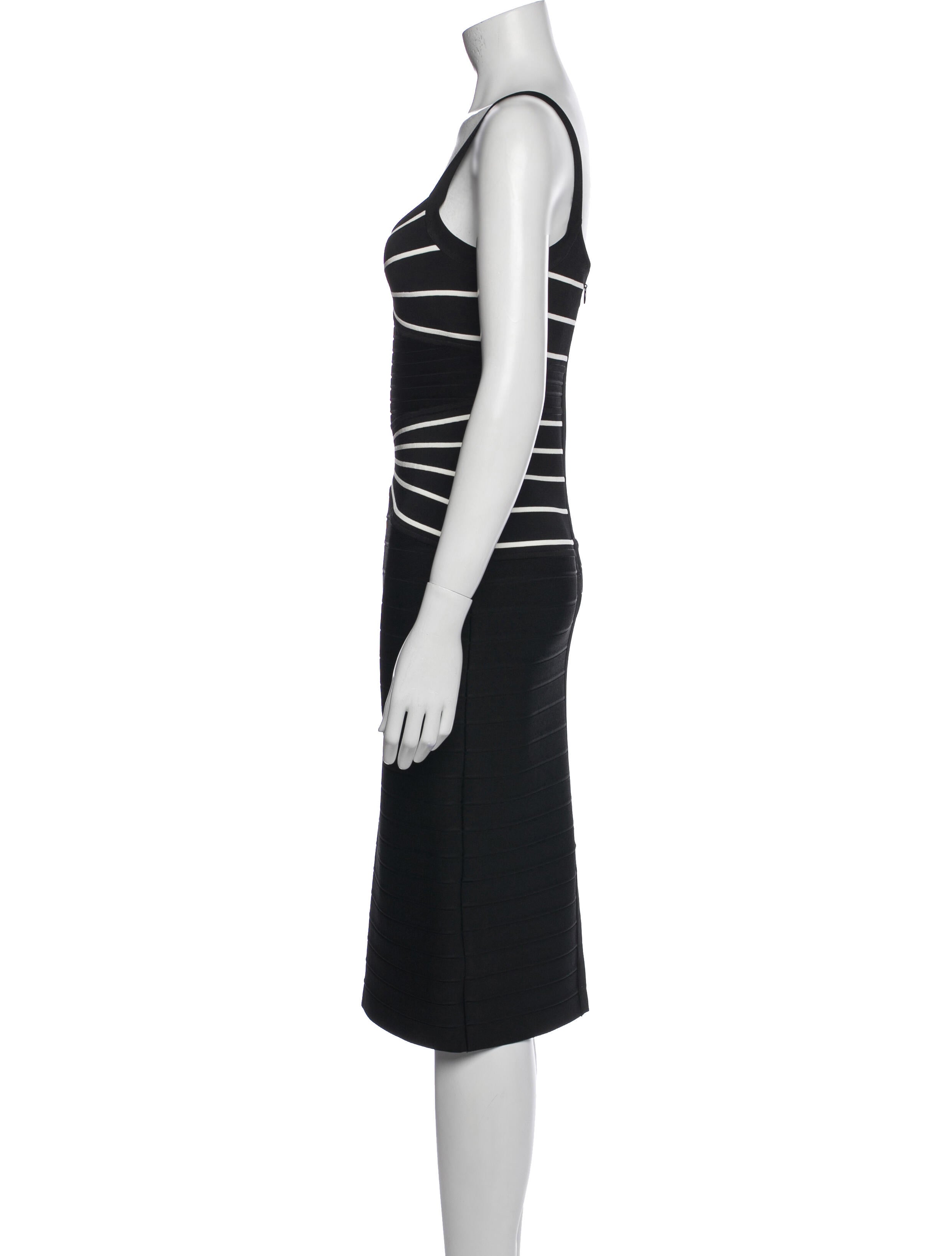 Herve Leger Dakota Knee-Length Dress