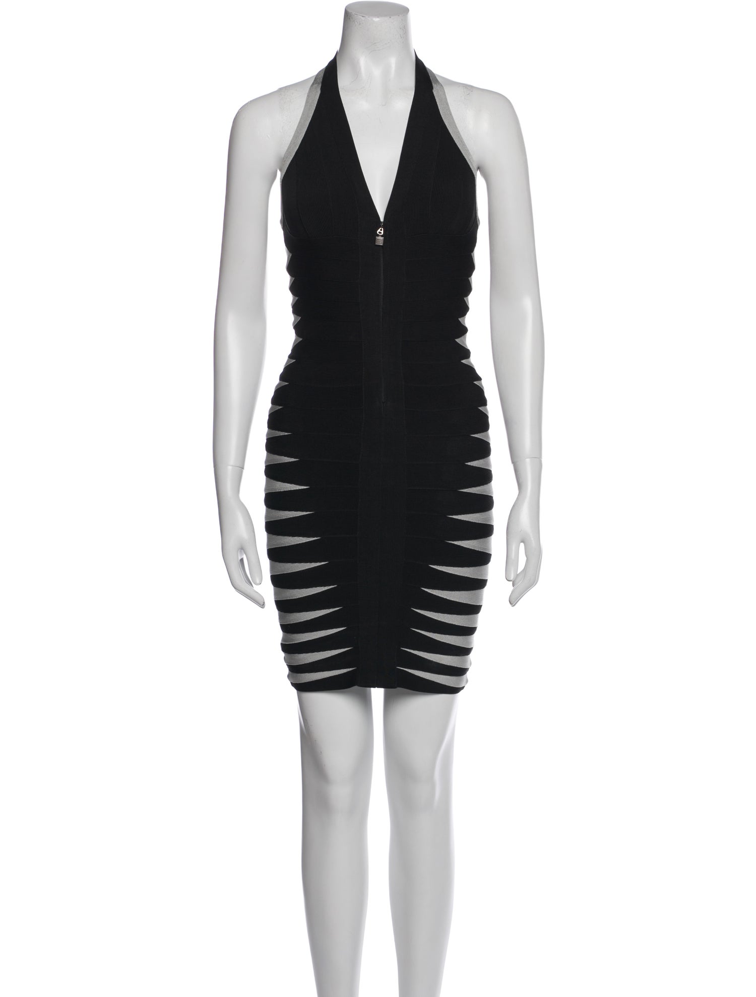 Herve Leger Halterneck Mini Dress