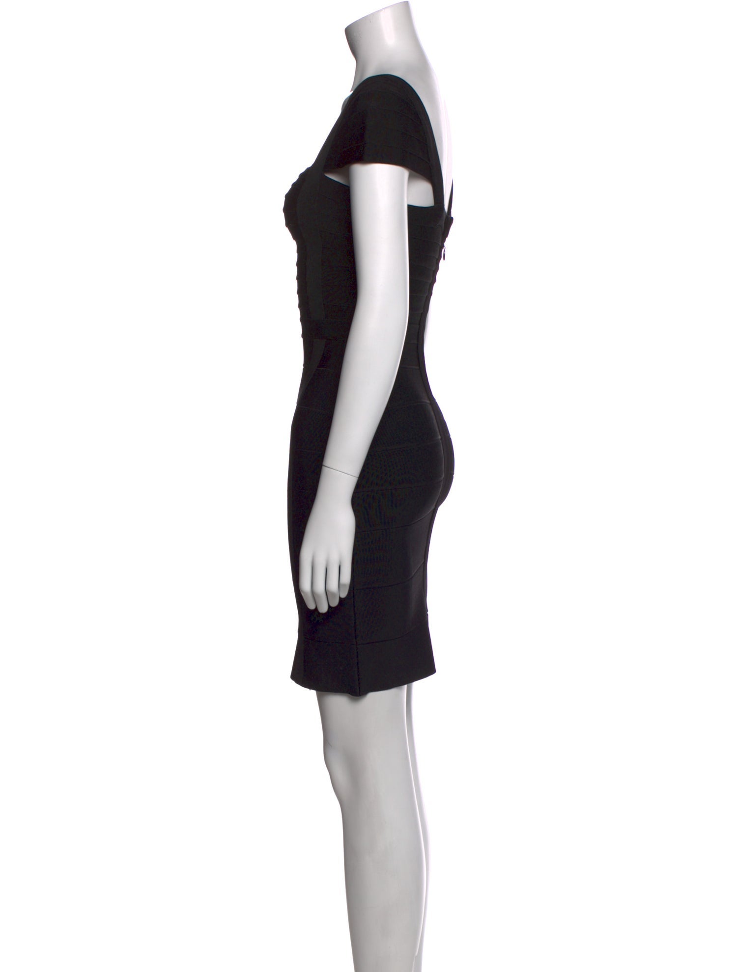 Herve Leger Printed Mini Dress