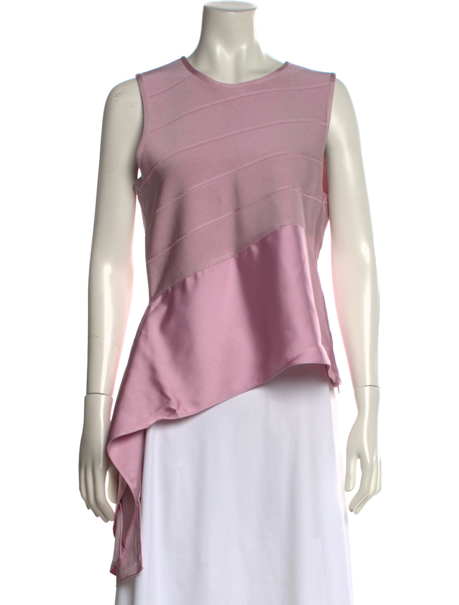 Herve Leger Crew Neck Sleeveless Top w/ Tags
