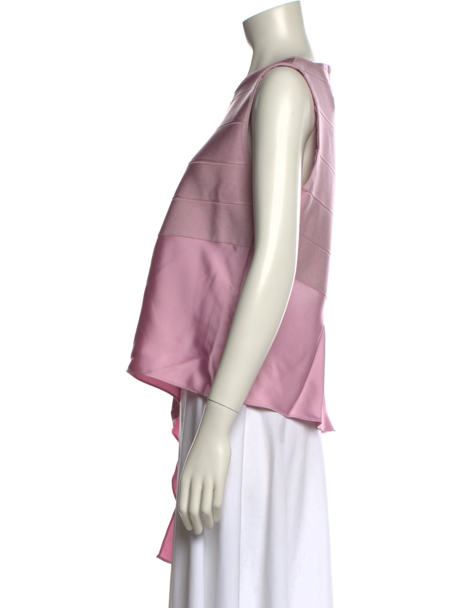 Herve Leger Crew Neck Sleeveless Top w/ Tags