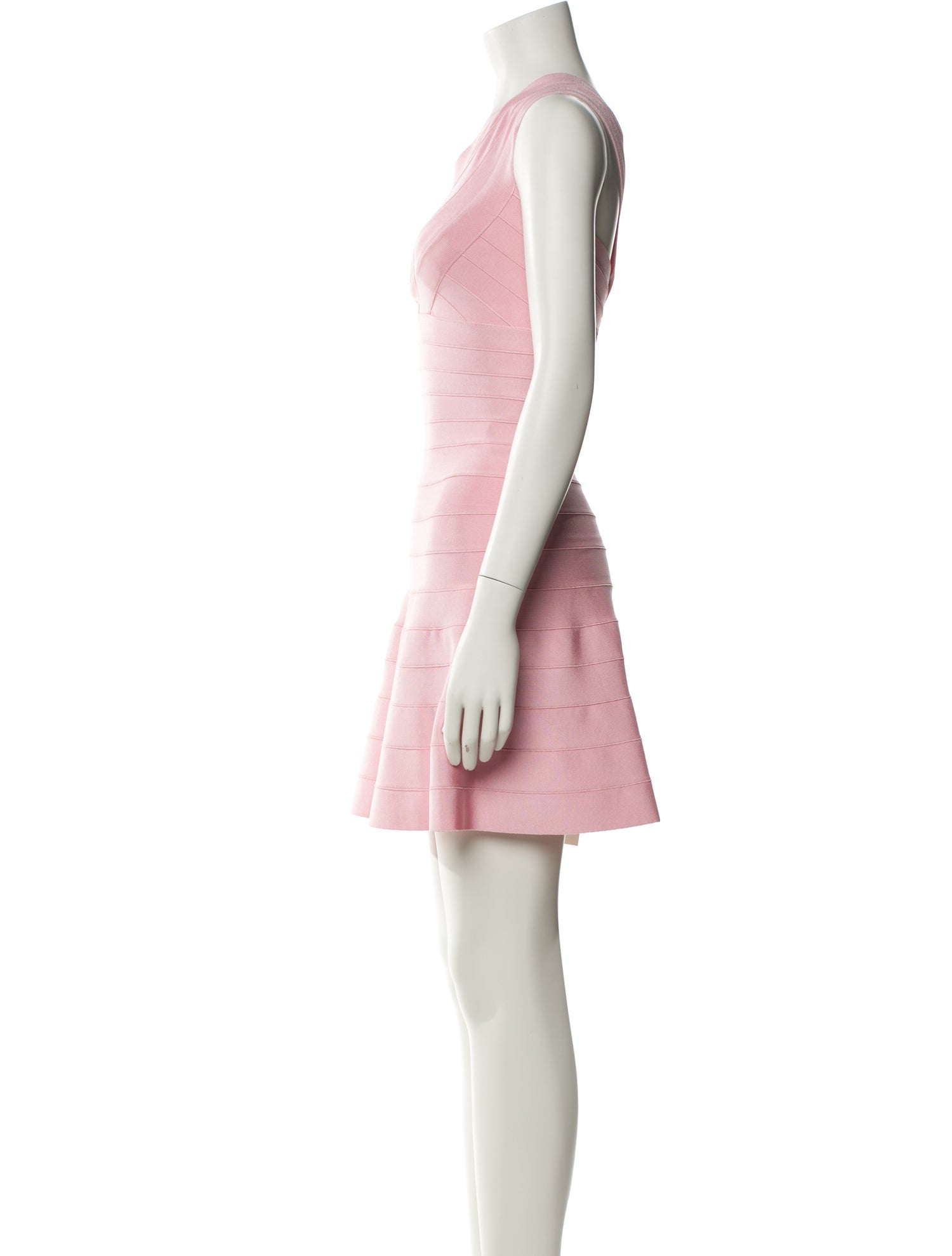 Herve Leger Printed Mini Dress