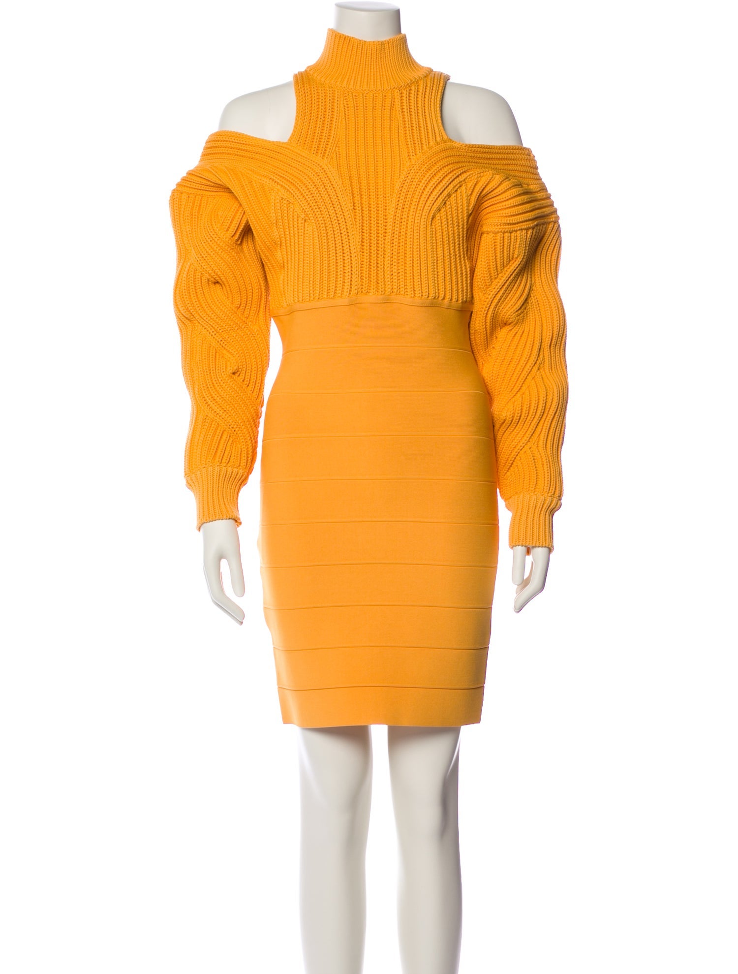 Herve Leger Nylon Mini Dress