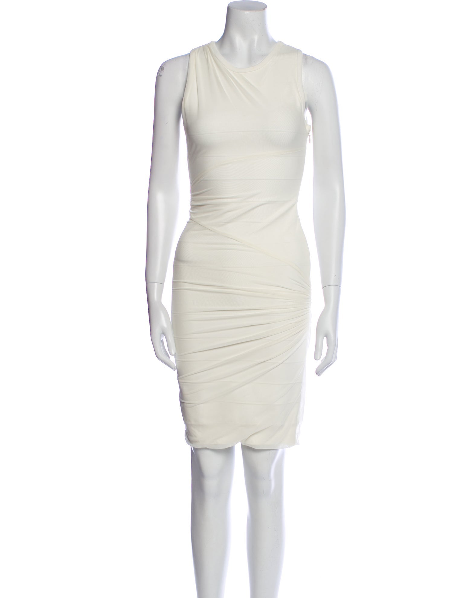 Herve Leger Cowl Neck Mini Dress