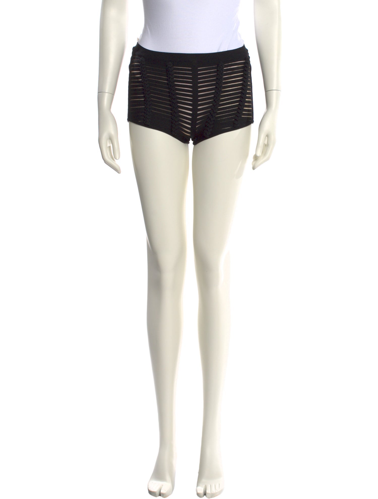 Herve Leger Mini Shorts