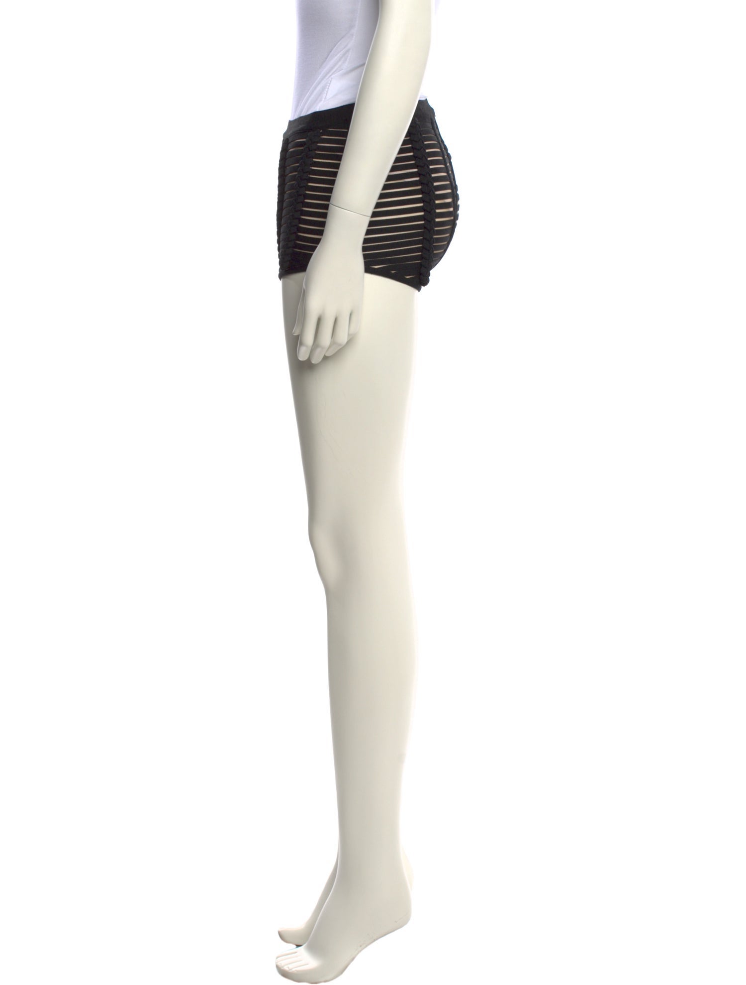 Herve Leger Mini Shorts