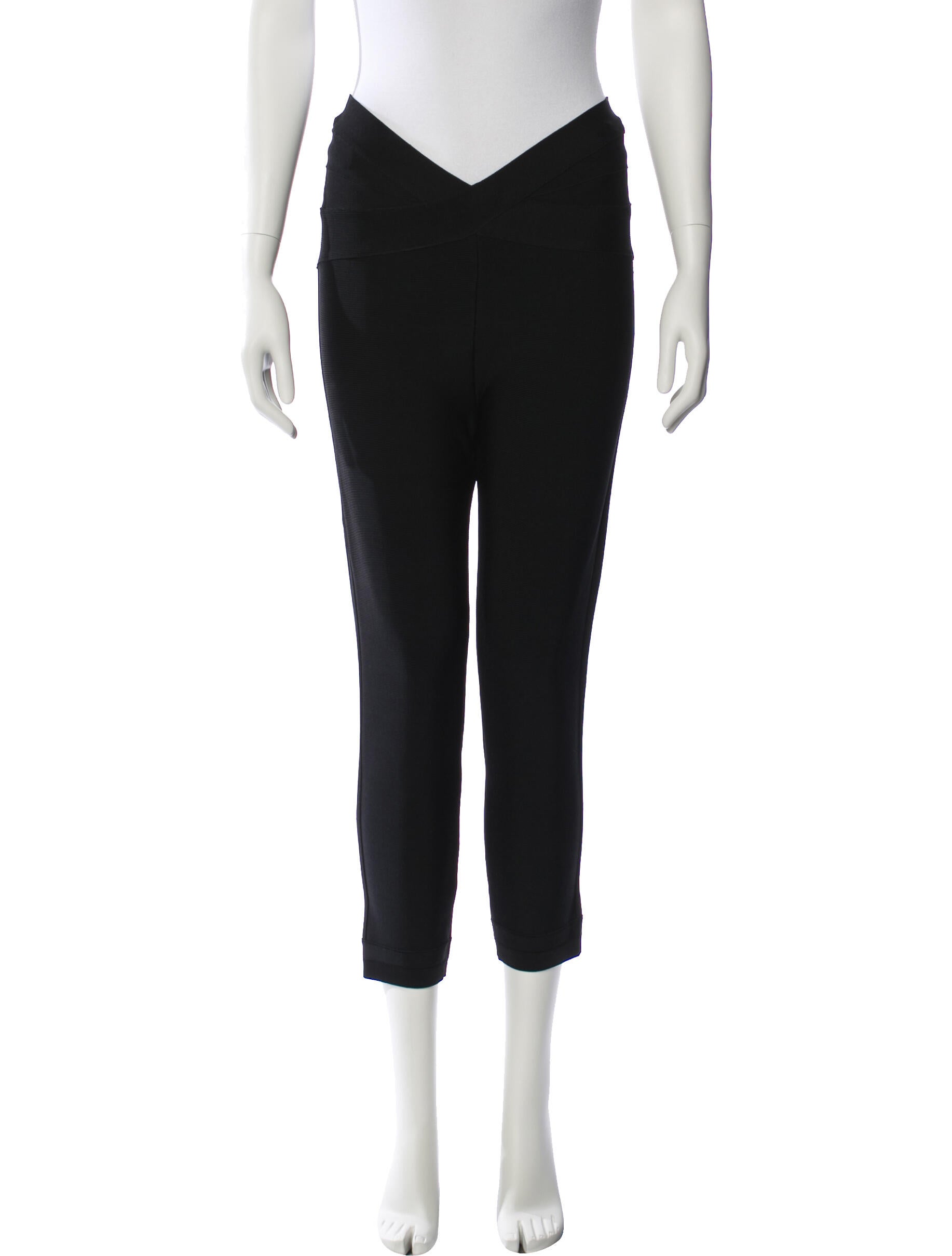 Herve Leger Skinny Leg Pants