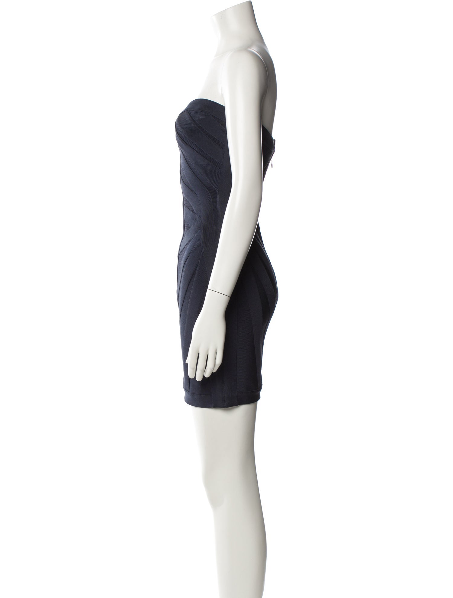 Herve Leger Strapless Mini Dress