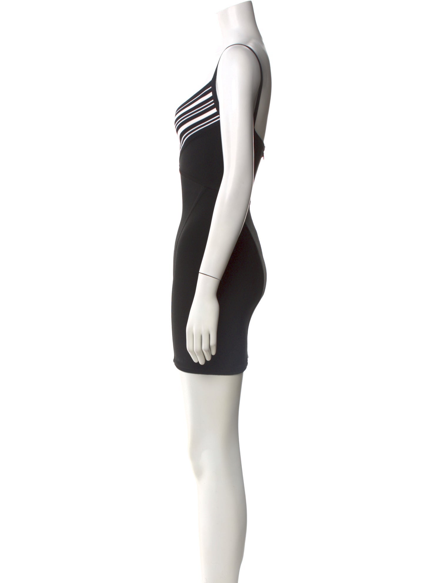 Herve Leger Graphic Print Mini Dress
