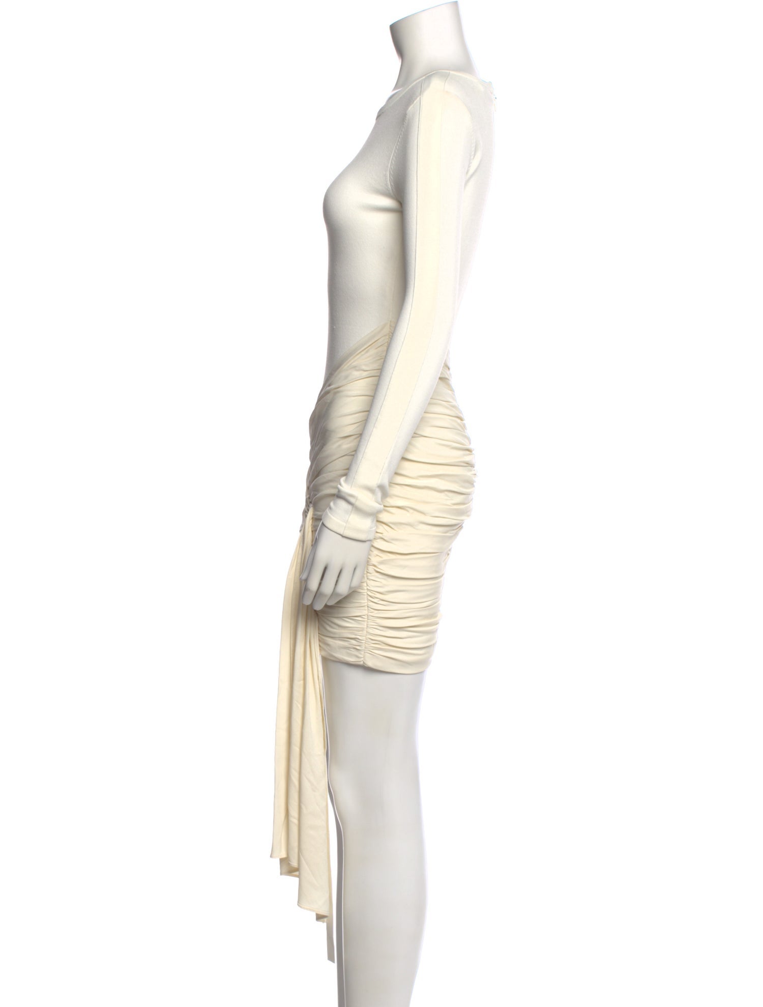 Herve Leger Crew Neck Mini Dress