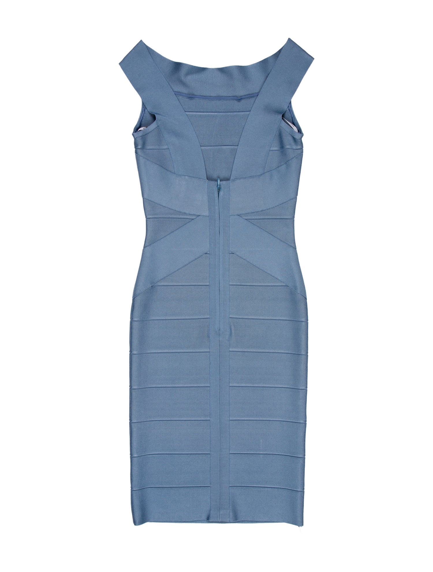 Herve Leger Off-The-Shoulder Mini Dress