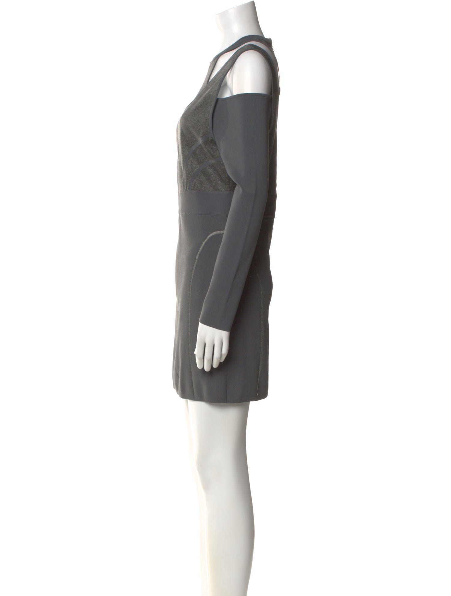 Herve Leger x Law Roach Scoop Neck Mini Dress