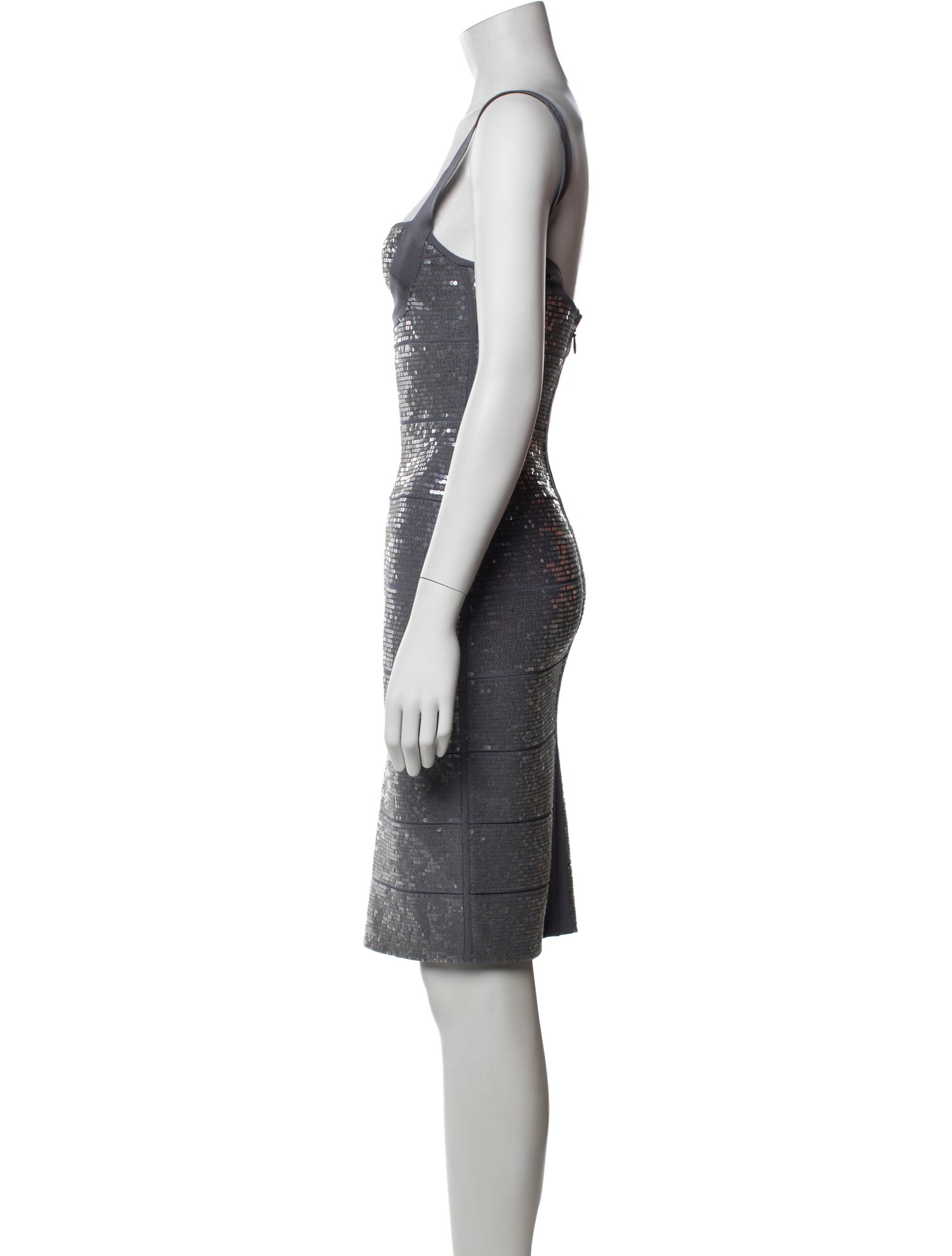 Prada 2017 Poster Girl Wool & Silk-Blend Dress - Blue Dresses