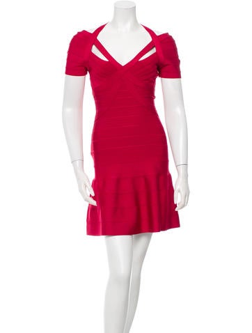 Herve Leger Alexandra Bandage Dress