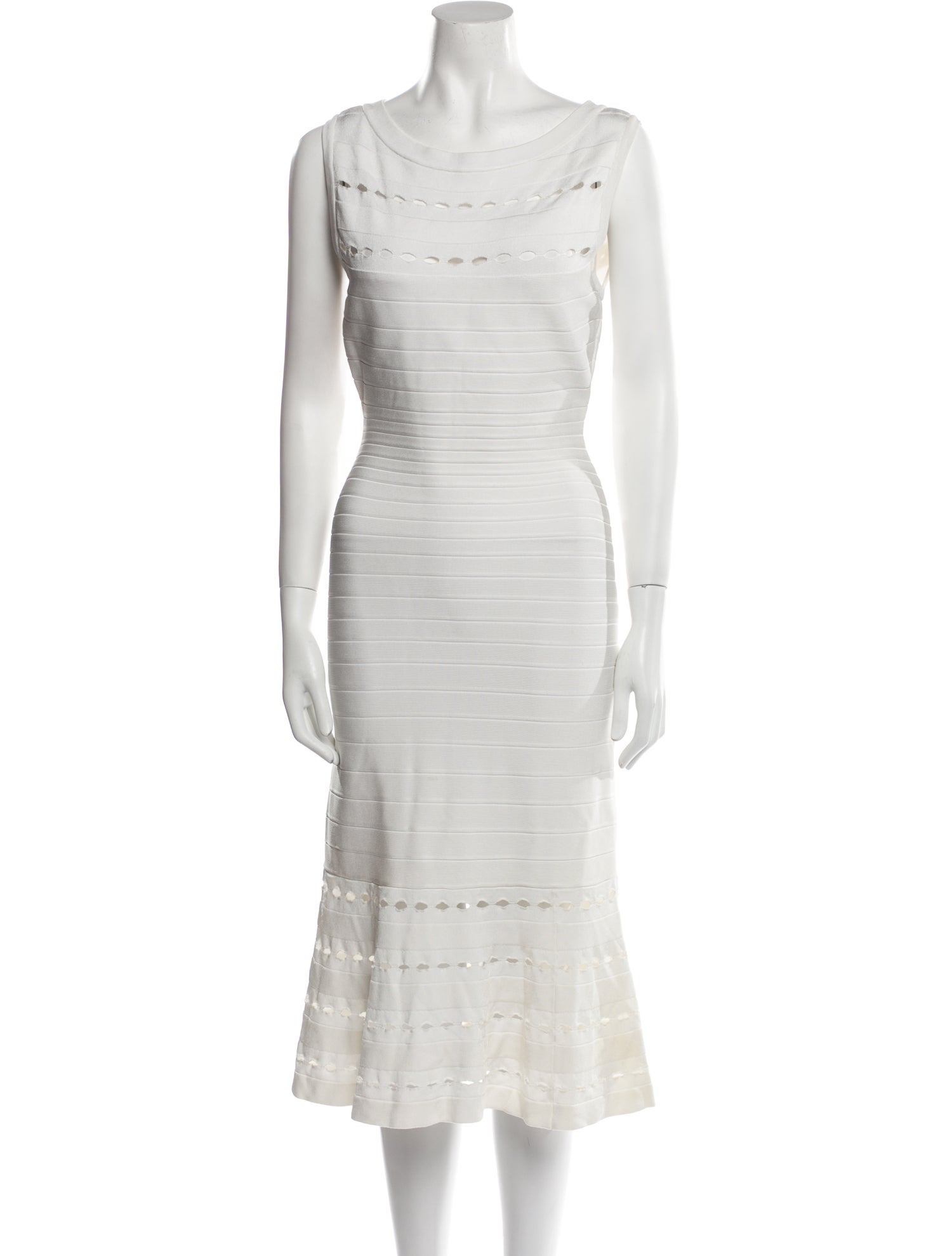 Herve Leger Audrina Midi Length Dress