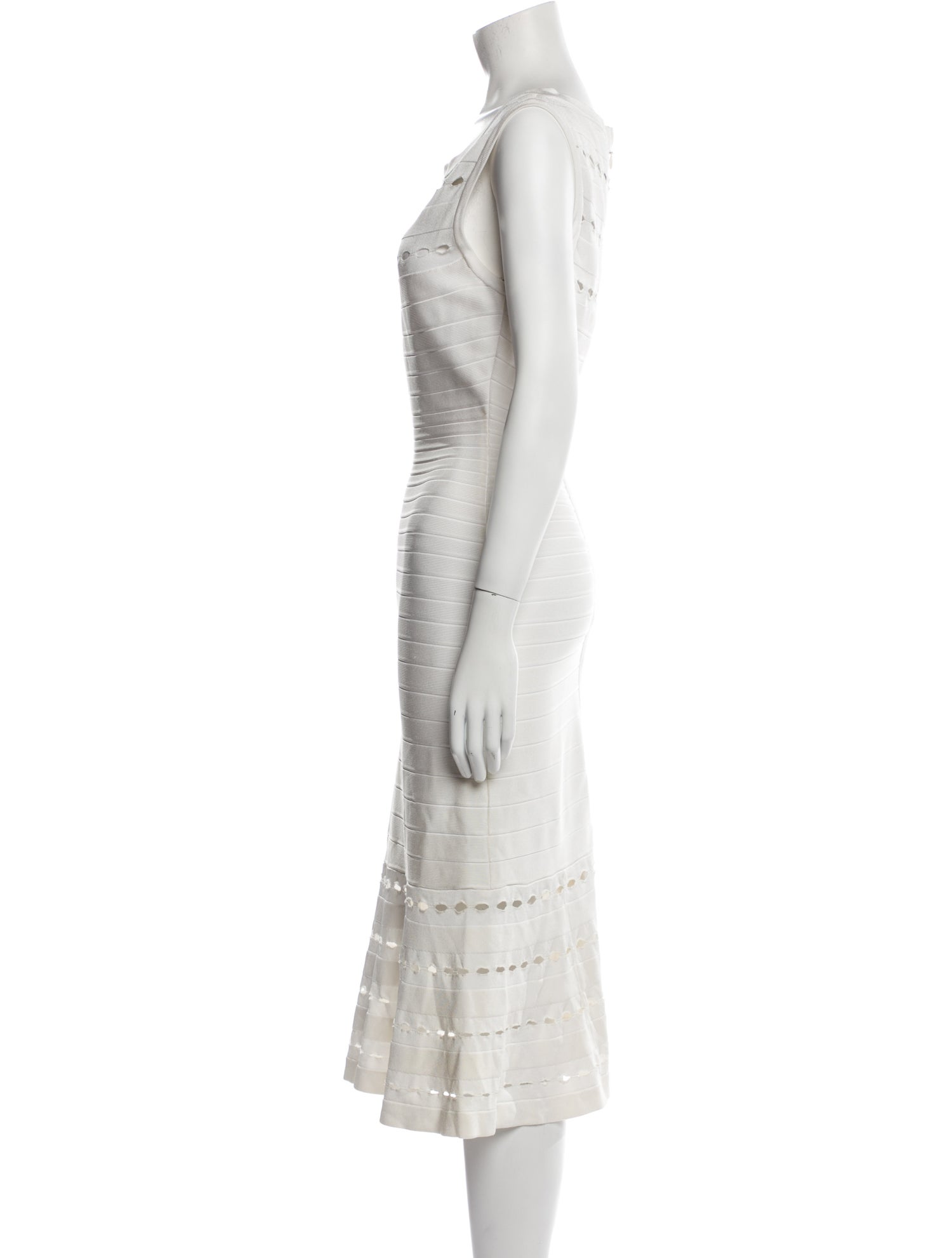 Herve Leger Audrina Midi Length Dress