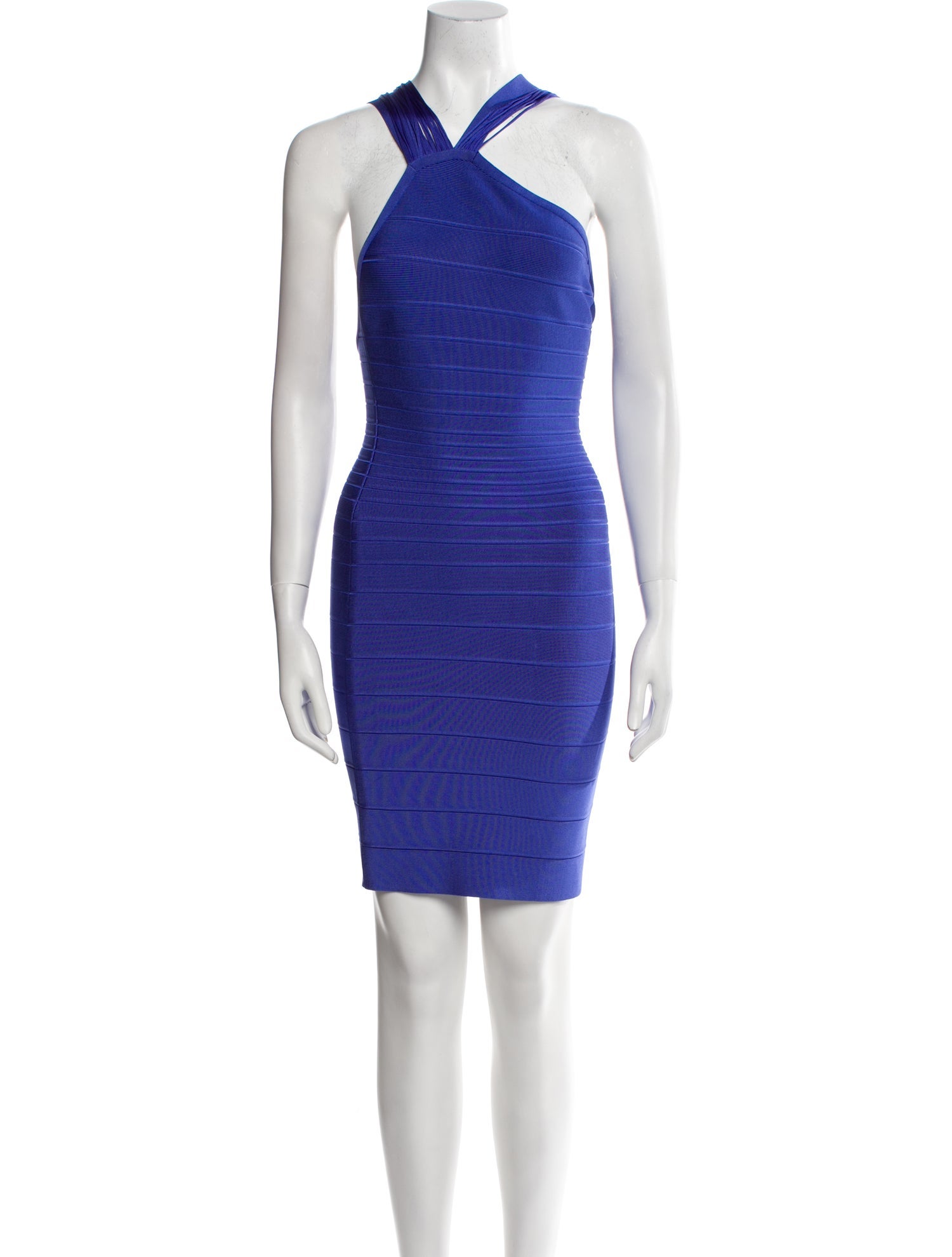 Herve Leger Halterneck Mini Dress