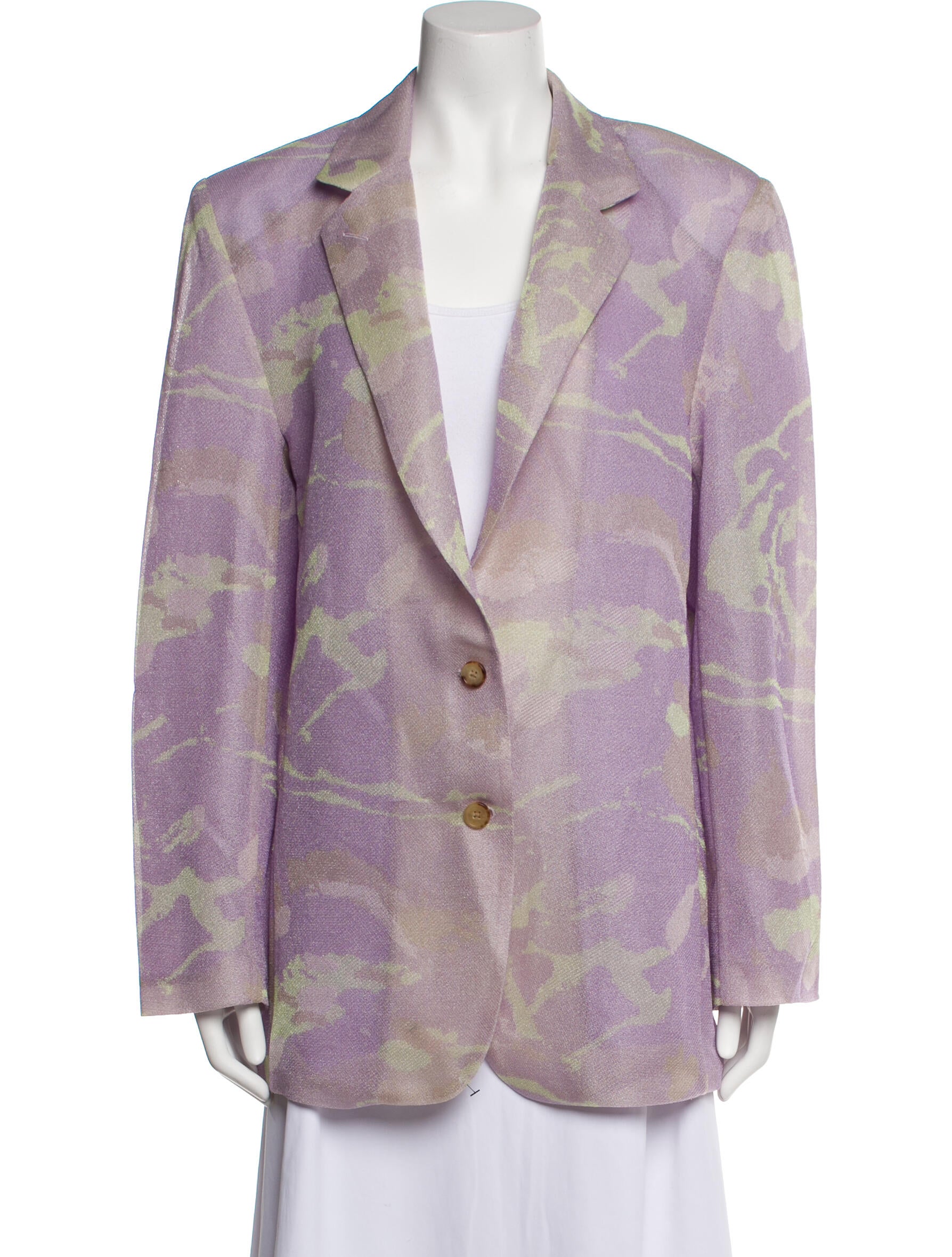 Herve Leger Printed Blazer