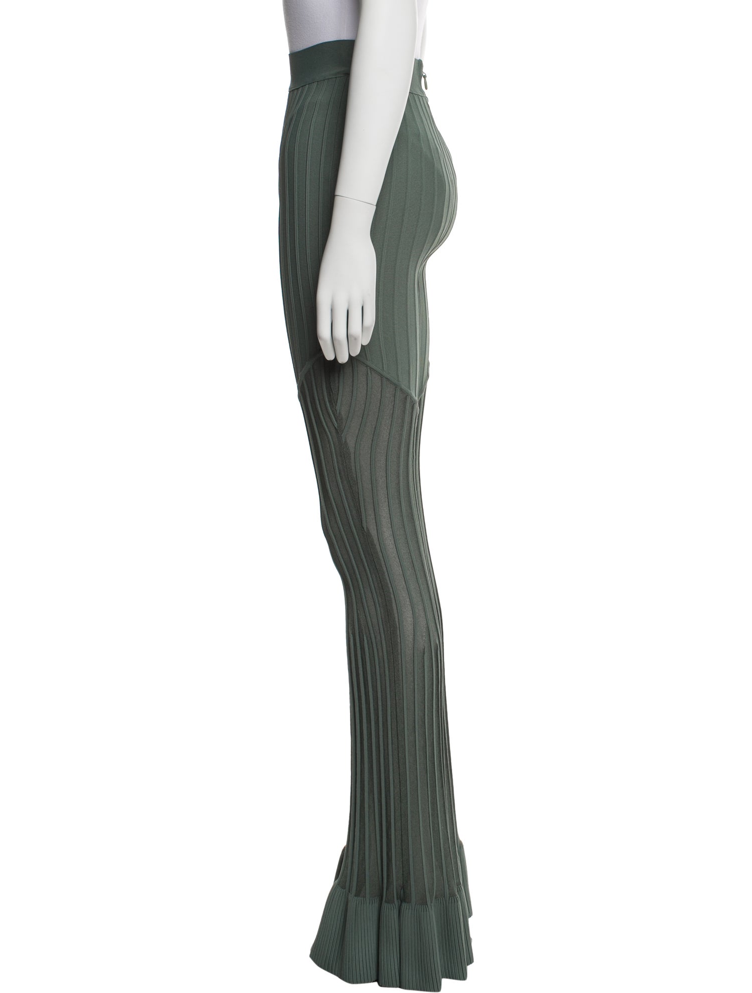 Herve Leger Wide Leg Pants