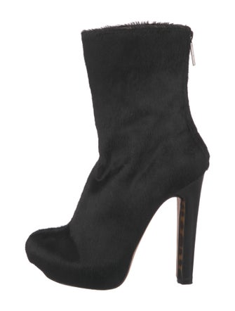 Herve Leger Ponyhair Boots